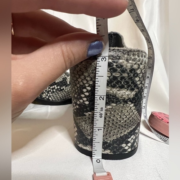 Amuse Society x Matisse Aria Snake Leather Mules - Picture 7 of 9